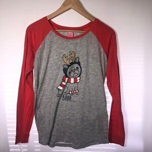 Jenni Intimates Christmas Pajama‎ Stripe Set Size Medium